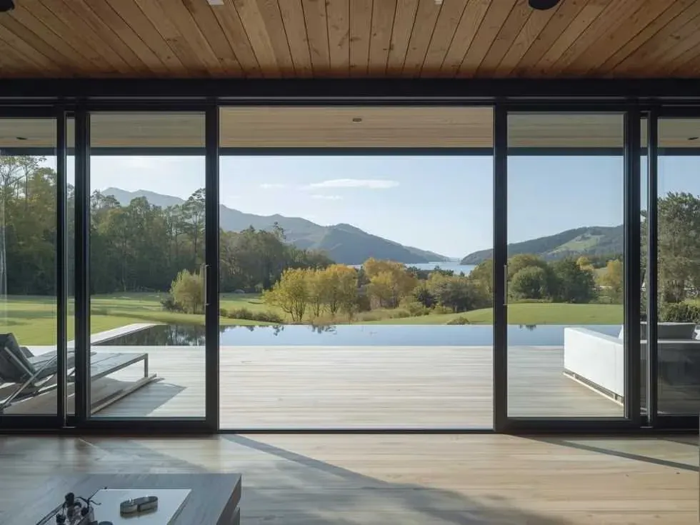 Sistem pintu geser aluminium besar untuk halaman produk Large Sliding Aluminium Doors